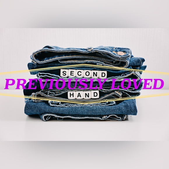 Poema Silky Navy V-Neck Mini Dress Flowy Button up 3/4 Sleeves Sz S - Picture 10 of 12